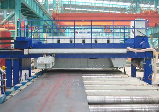 漣鋼鋼板超聲波自動探傷設(shè)備