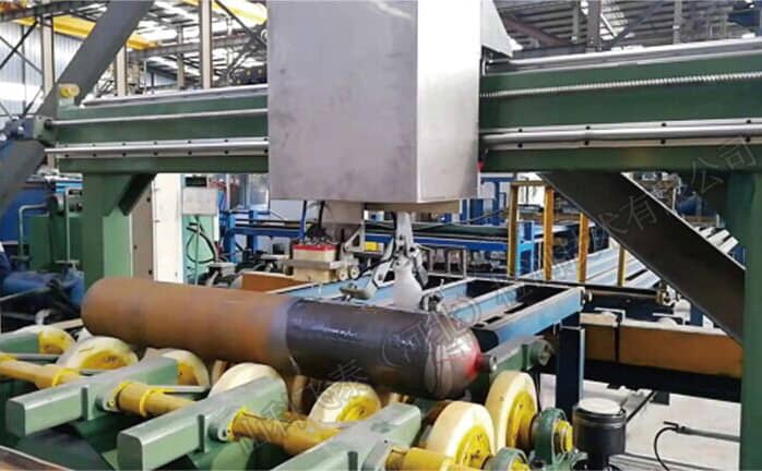 高壓氣瓶探傷測(cè)厚檢測(cè)線(xiàn)